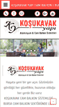 Mobile Screenshot of kosukavakcambalkon.com