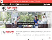 Tablet Screenshot of kosukavakcambalkon.com